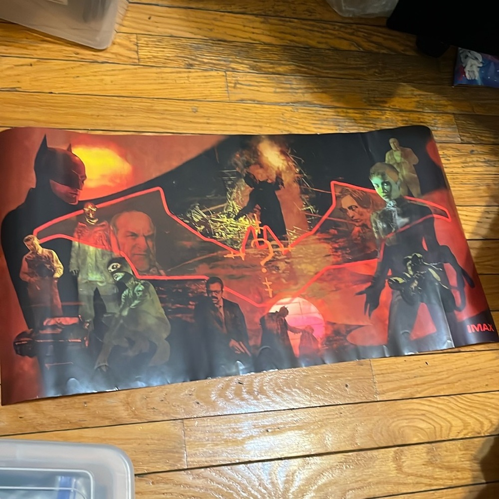 The Batman 14 x 27 poster (read)